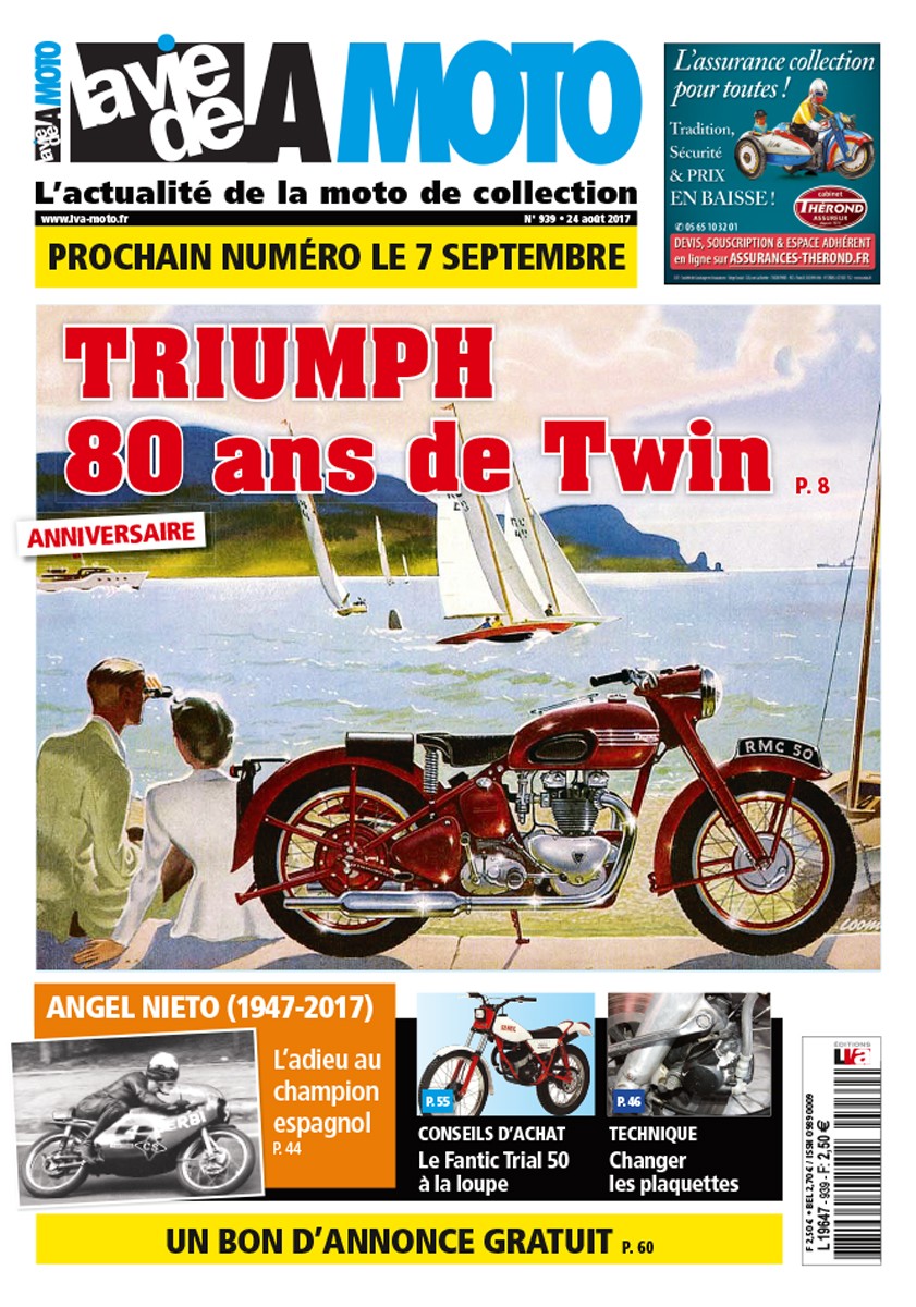La Vie de la Moto n° 0939 du 24/08/2017
