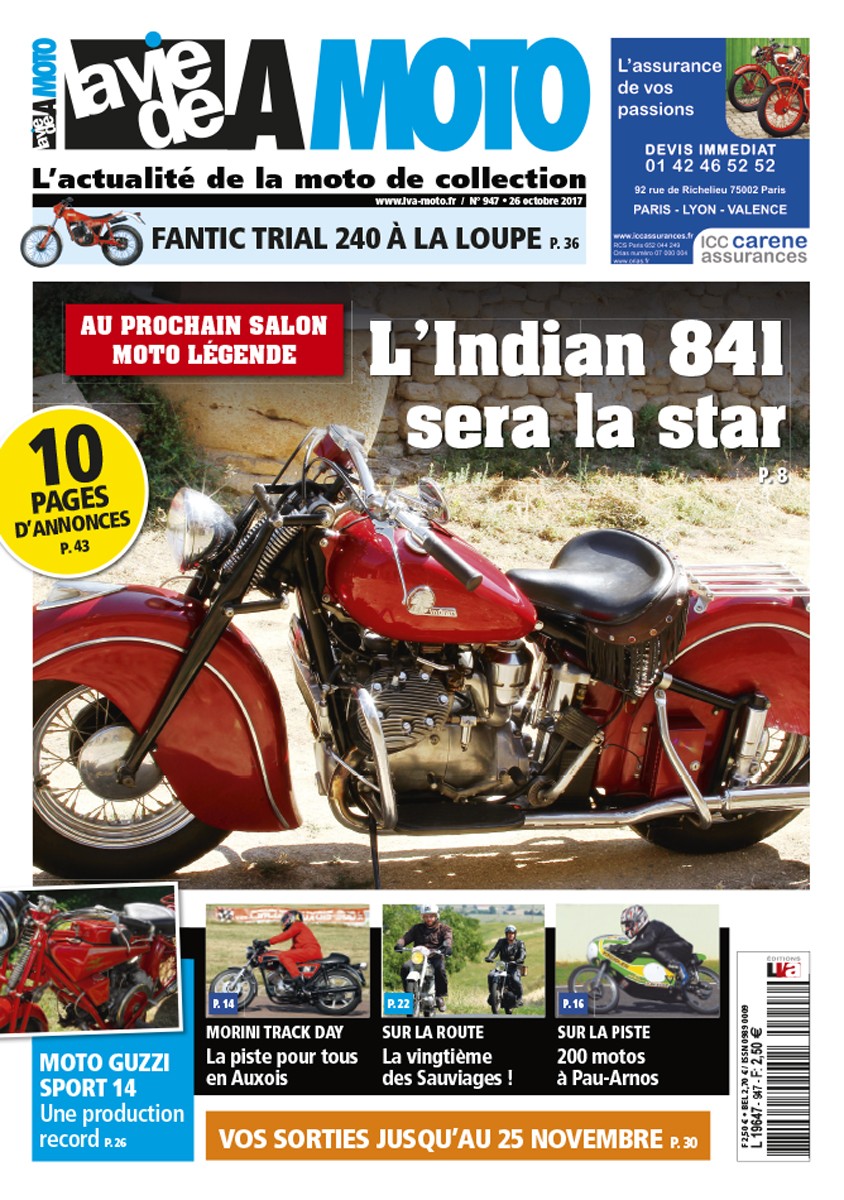 La Vie de la Moto n° 0947 du 26/10/2017