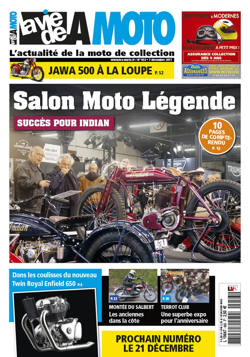 La Vie de la Moto n° 0953 du 07/12/2017