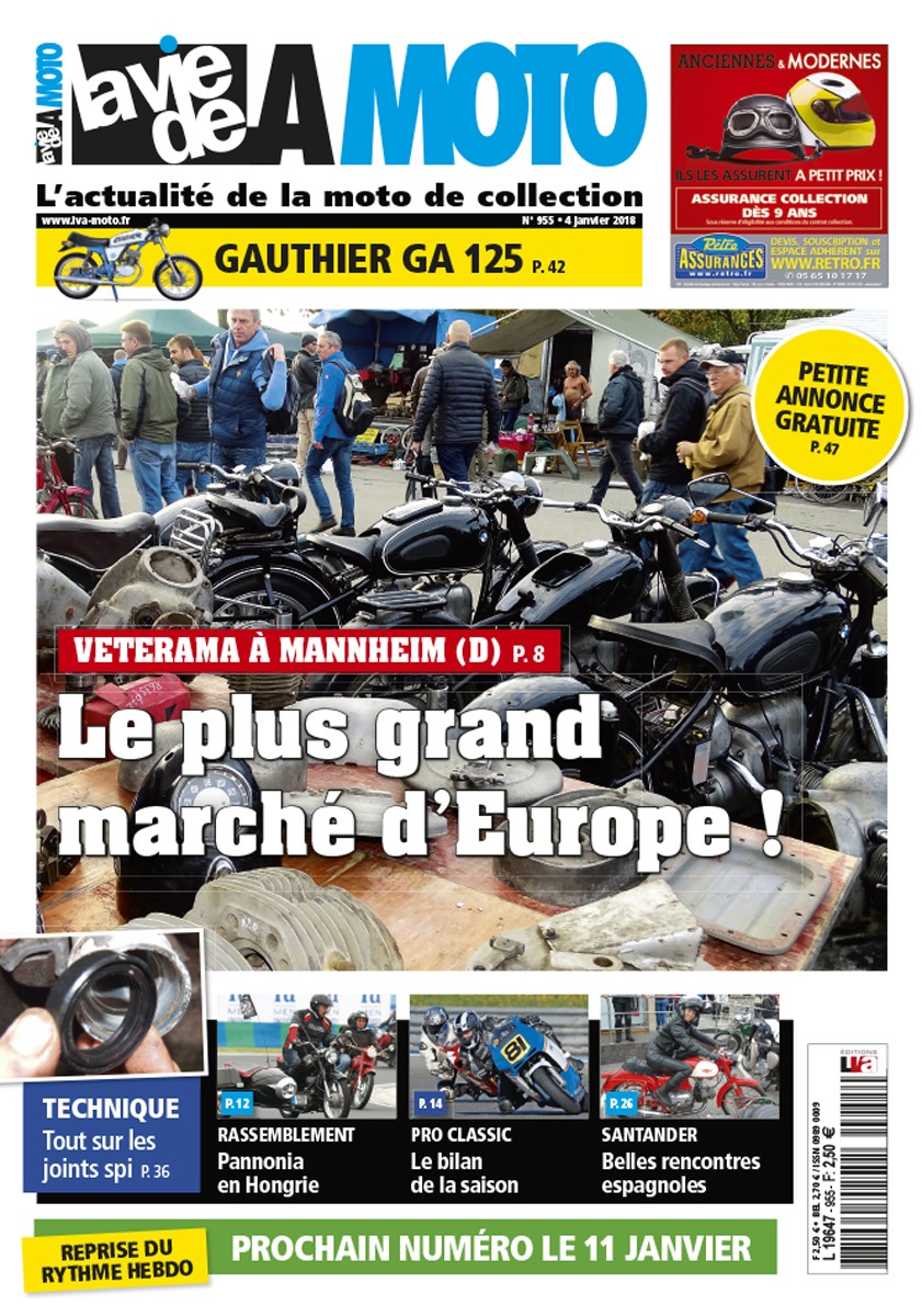 La Vie de la Moto n° 0955 du 04/01/2018