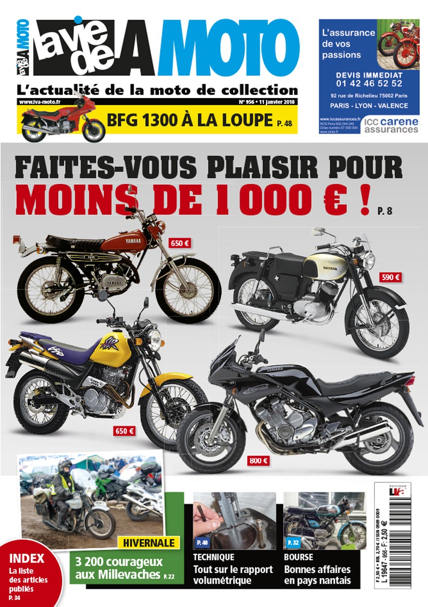 La Vie de la Moto n° 0956 du 11/01/2018