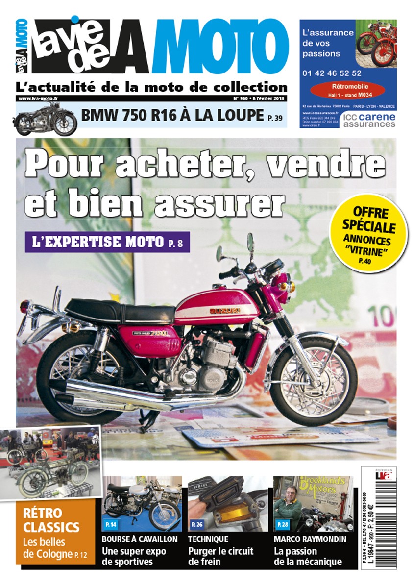 La Vie de la Moto n° 0960 du 08/02/2018