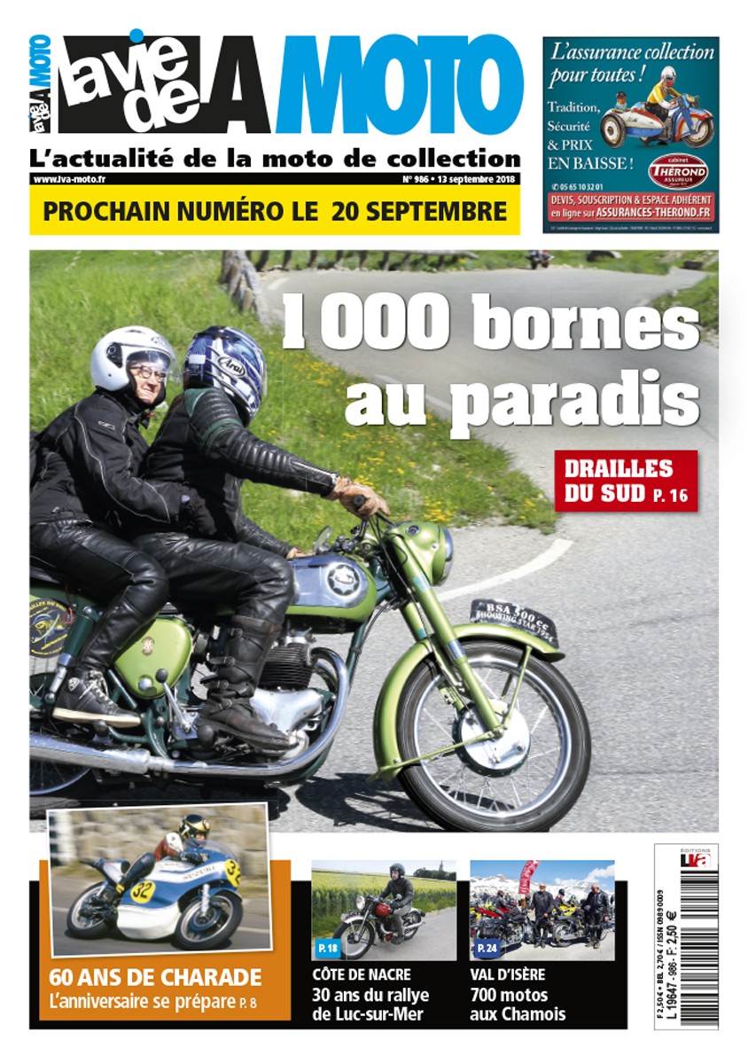 La Vie de la Moto n° 986 du 13/09/2018