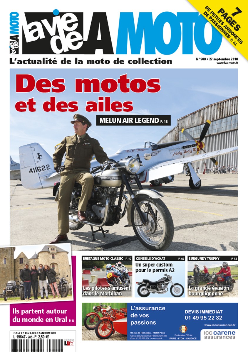 La Vie de la Moto n° 988 du 27/09/2018