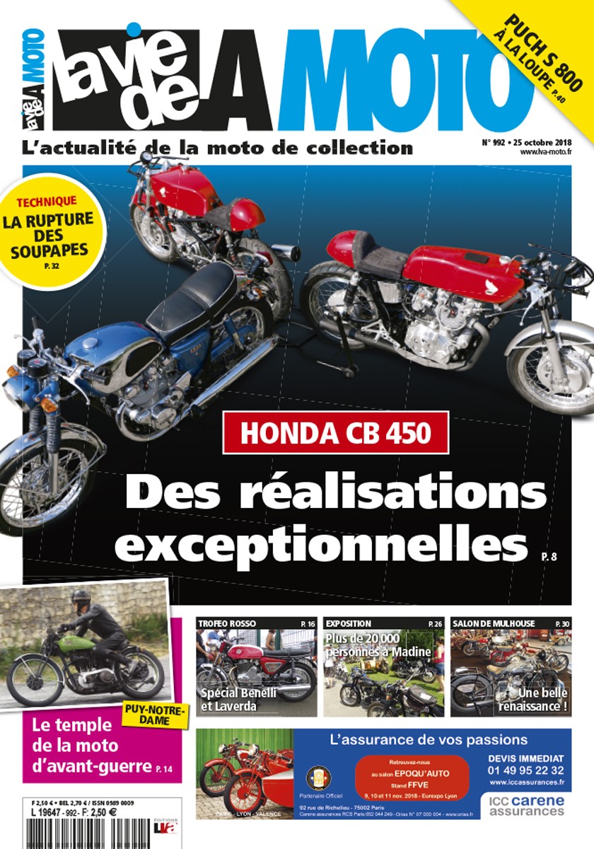 La Vie de la Moto n° 992 du 25/10/2018