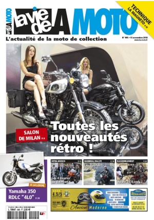 La Vie de la Moto n° 995 du 15/11/2018