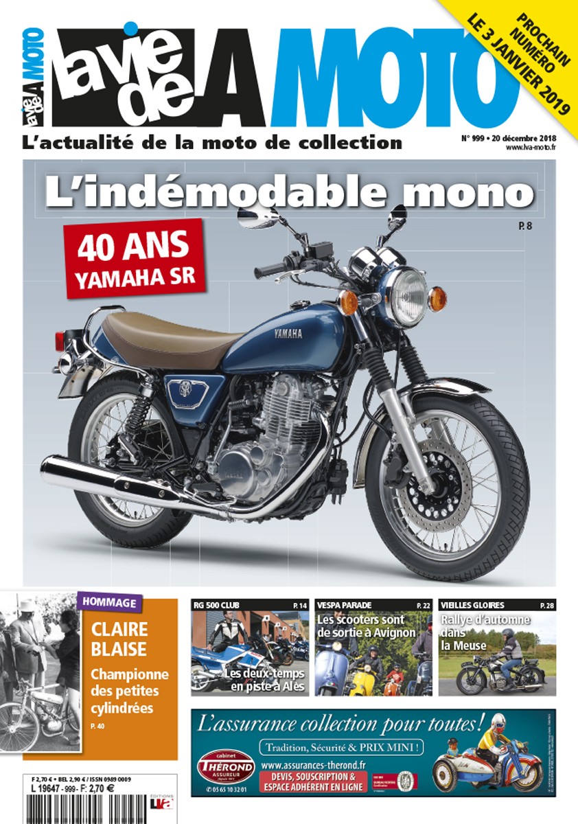 La Vie de la Moto n° 999 du 20/12/2018