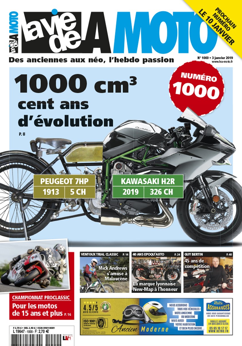 La Vie de la Moto n° 1000 du 03/01/2019