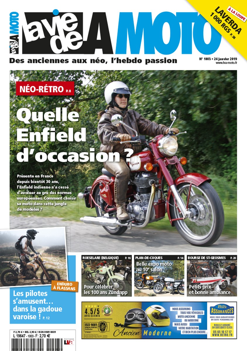 La Vie de la Moto n° 1003 du 24/01/2019