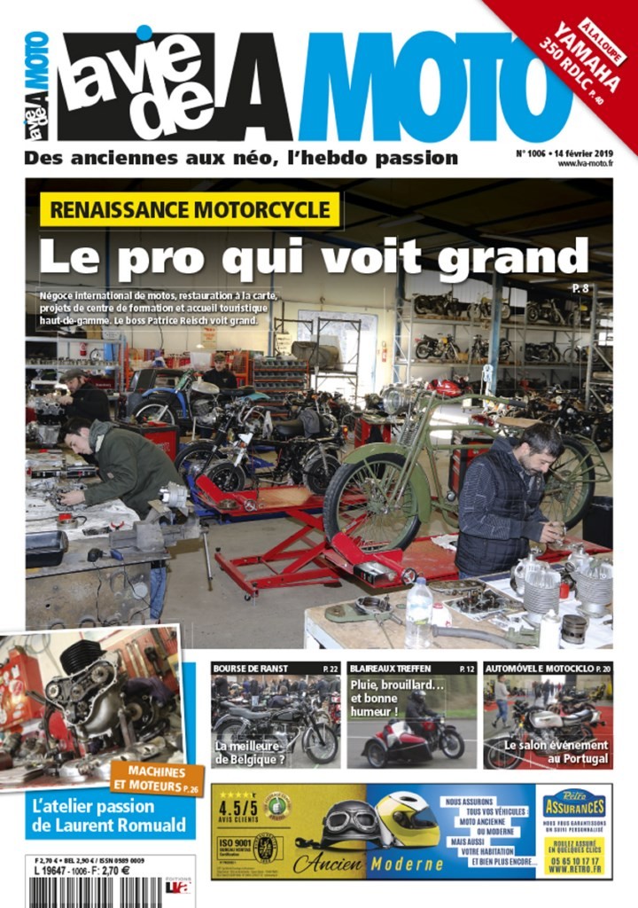 La Vie de la Moto n° 1006 du 14/02/2019