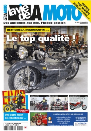 La Vie de la Moto n° 1010 du 14/03/2019