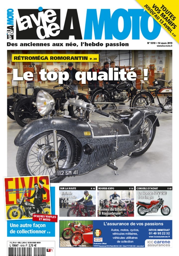 La Vie de la Moto n° 1010 du 14/03/2019