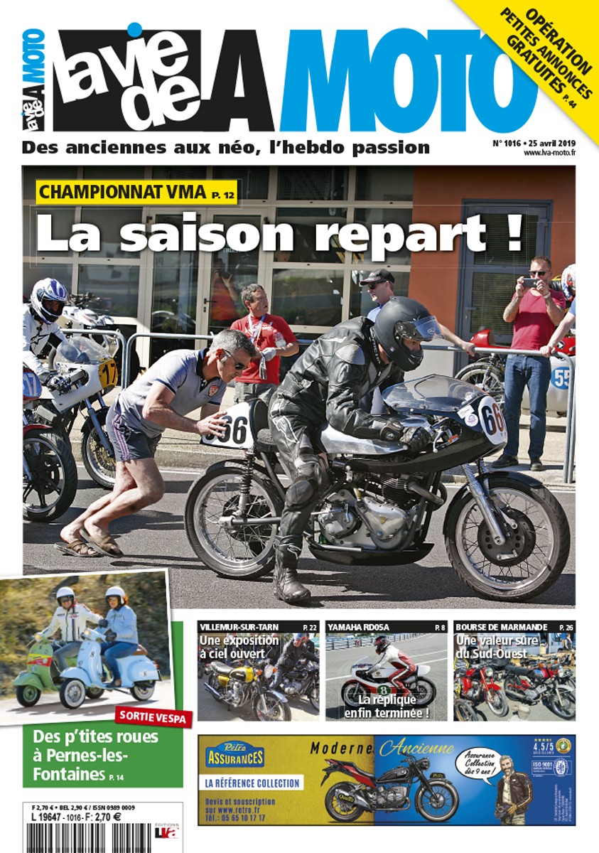 La Vie de la Moto n° 1016 du 25/04/2019