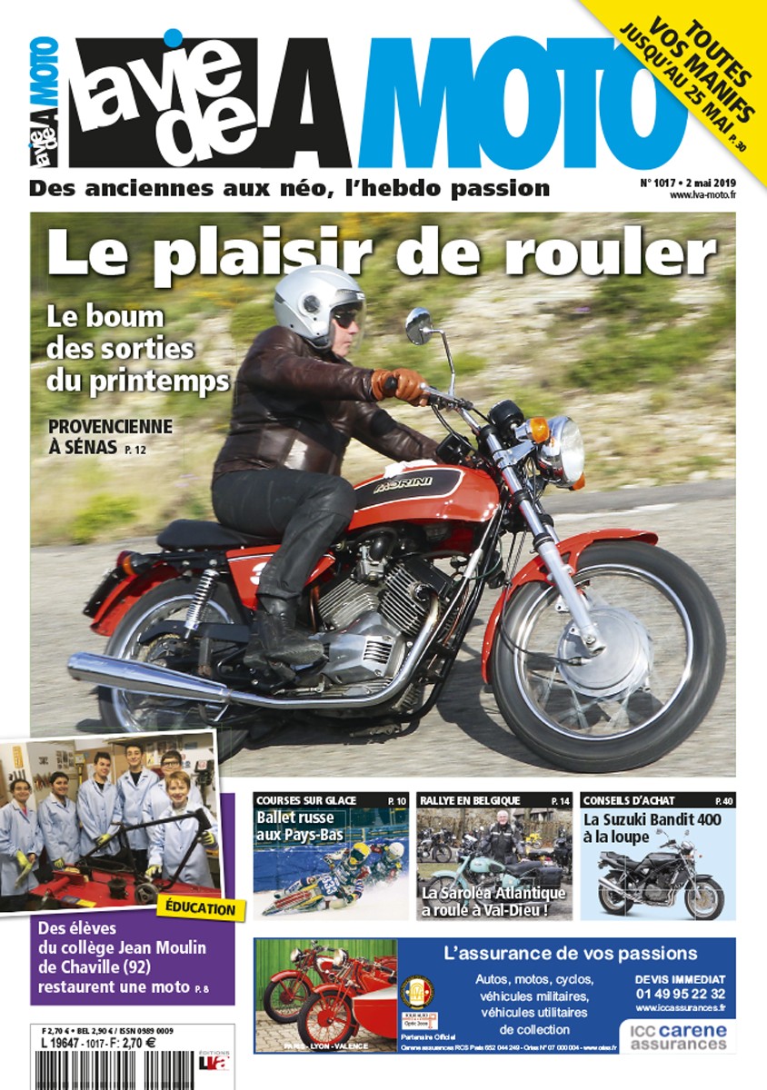 La Vie de la Moto n° 1017 du 02/05/2019