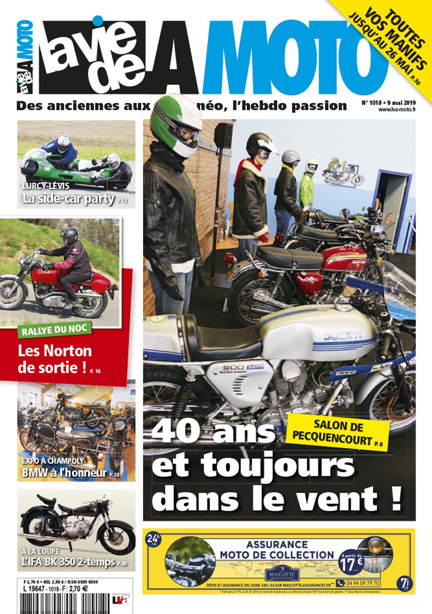 La Vie de la Moto n° 1018 du 09/05/2019