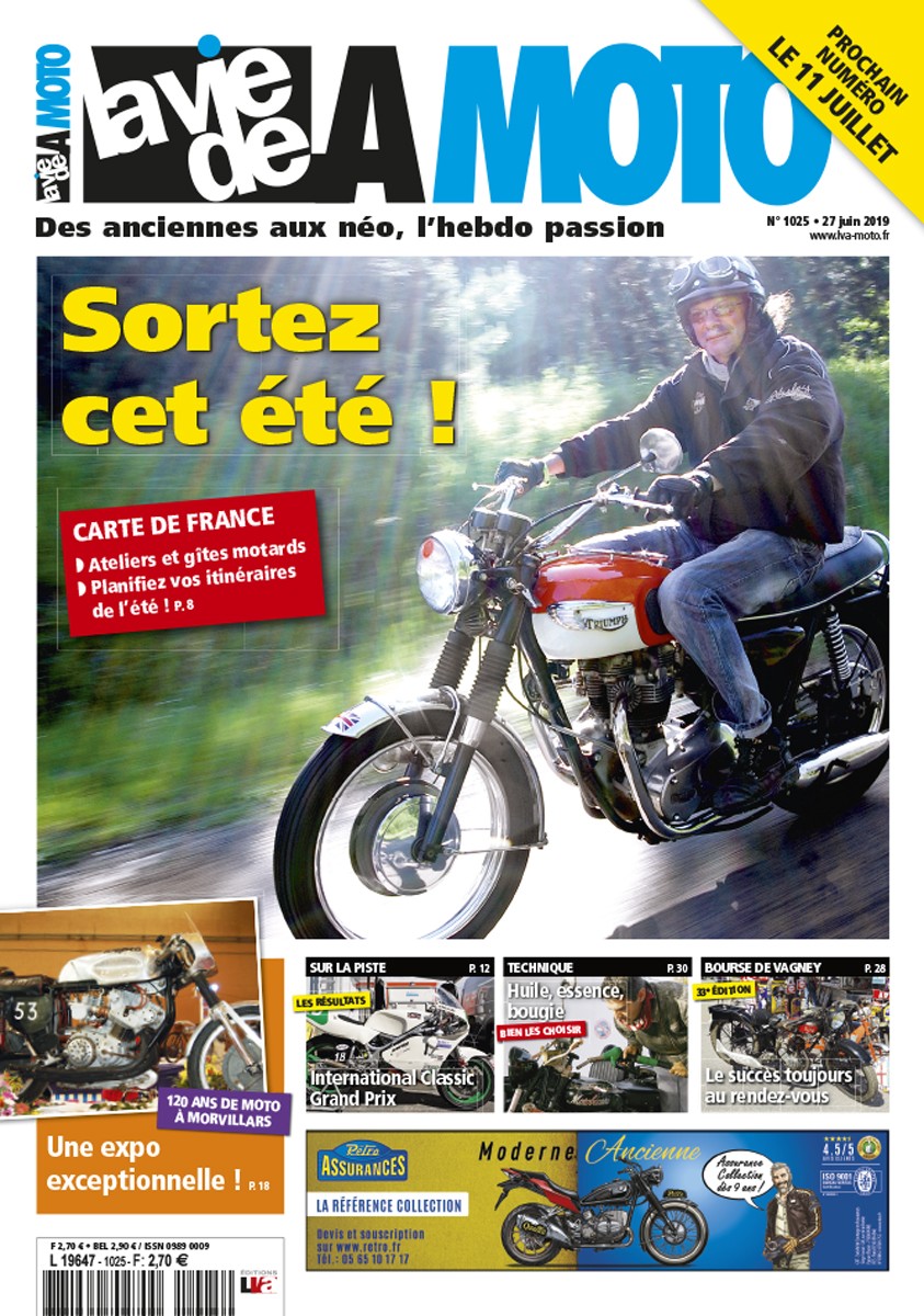 La Vie de la Moto n° 1025 du 27/06/2019