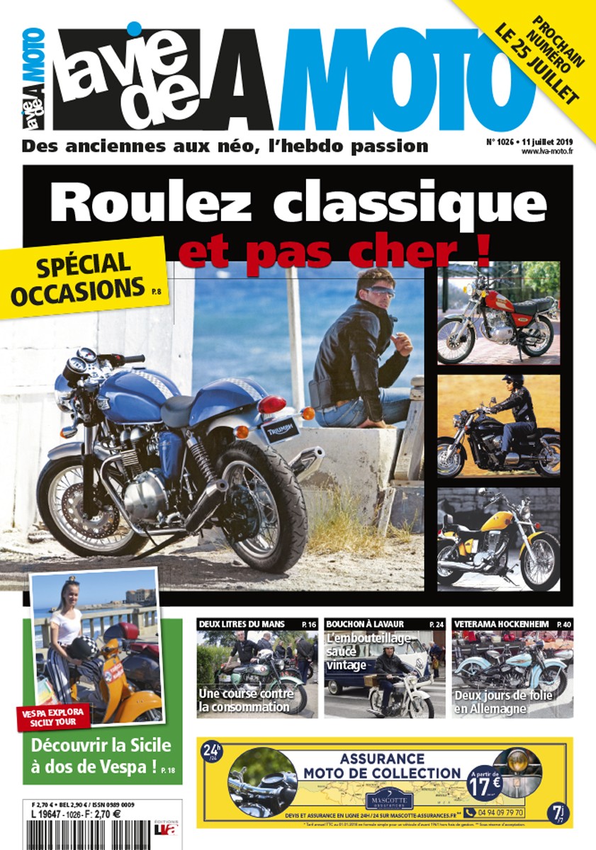 La Vie de la Moto n° 1026 du 11/07/2019