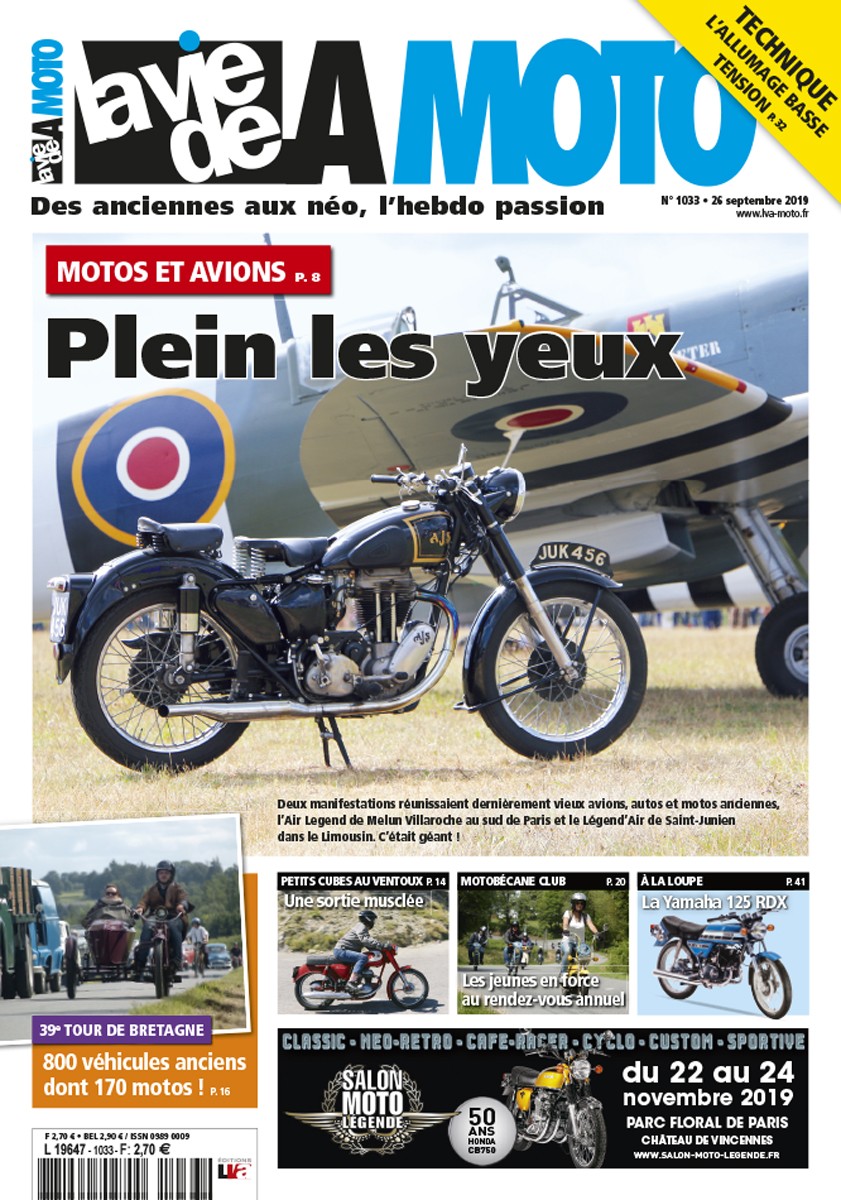 La Vie de la Moto n° 1033 du 26/09/2019