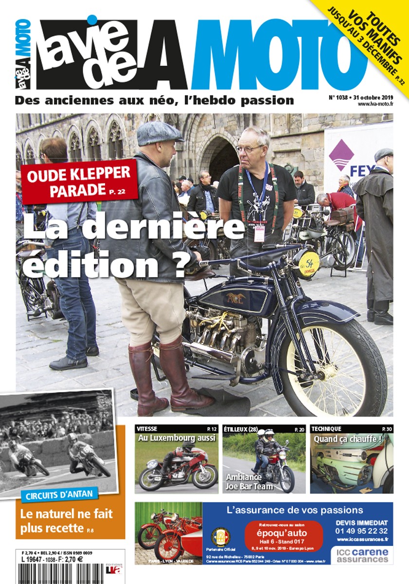 La Vie de la Moto n° 1038 du 31/10/2019