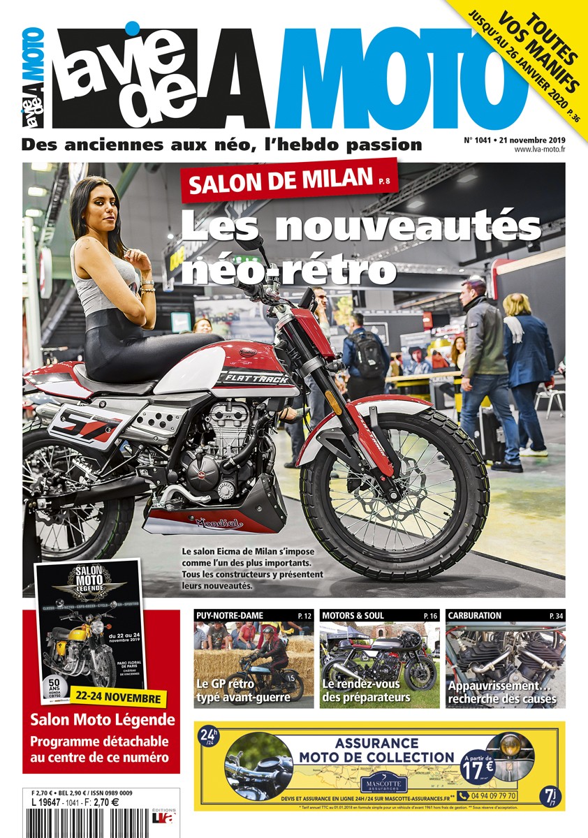 La Vie de la Moto n° 1041 du 21/11/2019