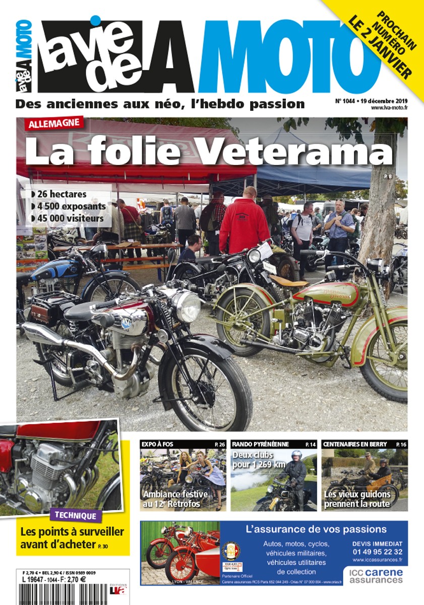 La Vie de la Moto n° 1044 du 19/12/2019