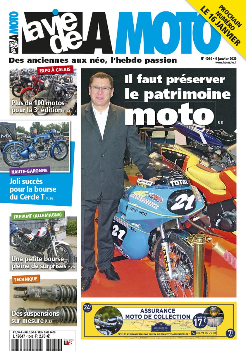 La Vie de la Moto n° 1046 du 09/01/2020