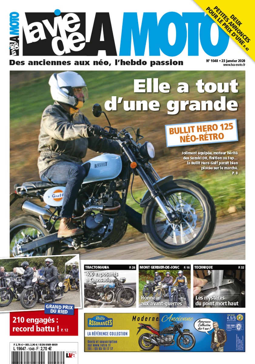 La Vie de la Moto n° 1048 du 23/01/2020