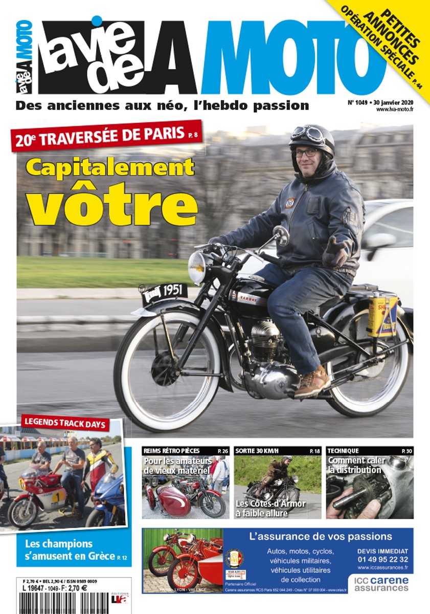 La Vie de la Moto n° 1049 du 30/01/2020