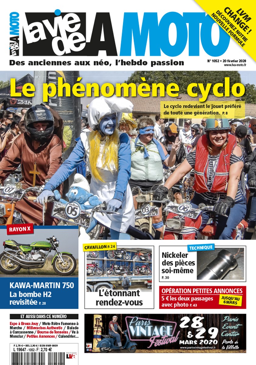 La Vie de la Moto n° 1052 du 20/02/2020