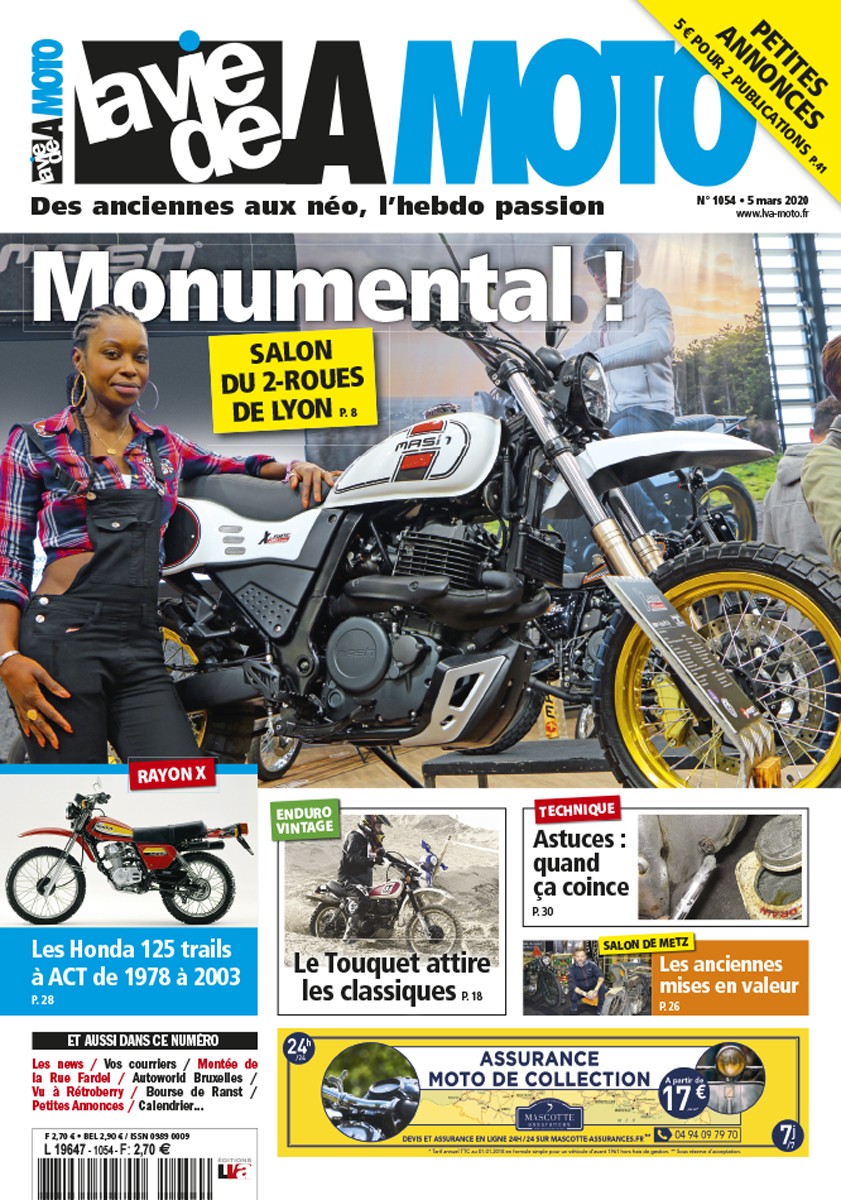 La Vie de la Moto n° 1054 du 05/03/2020