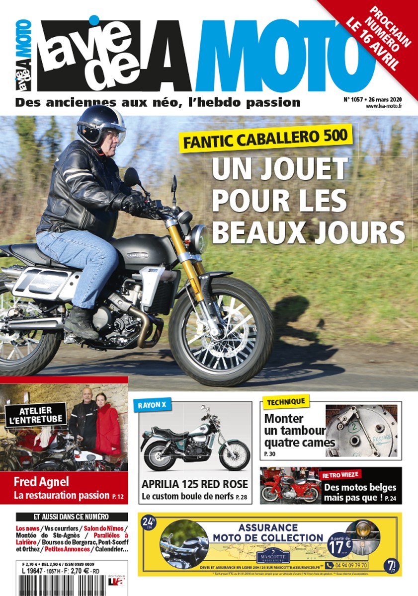 La Vie de la Moto n° 1057 du 26/03/2020