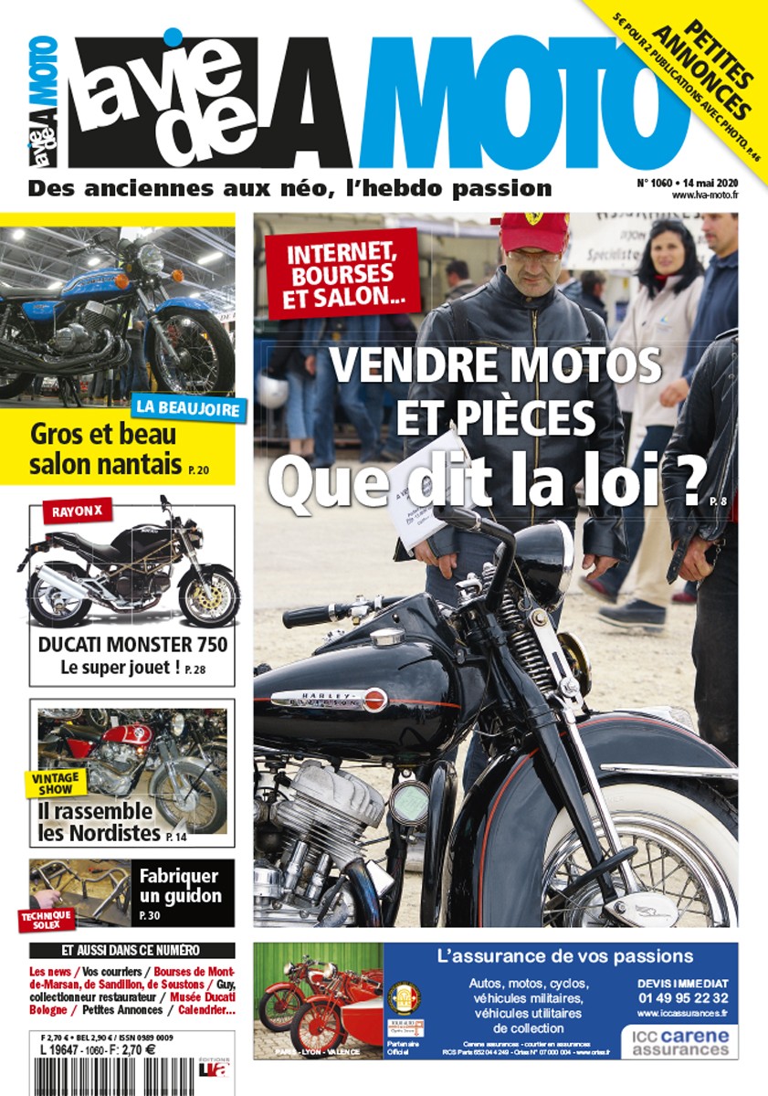 La Vie de la Moto n° 1060 du 14/05/2020