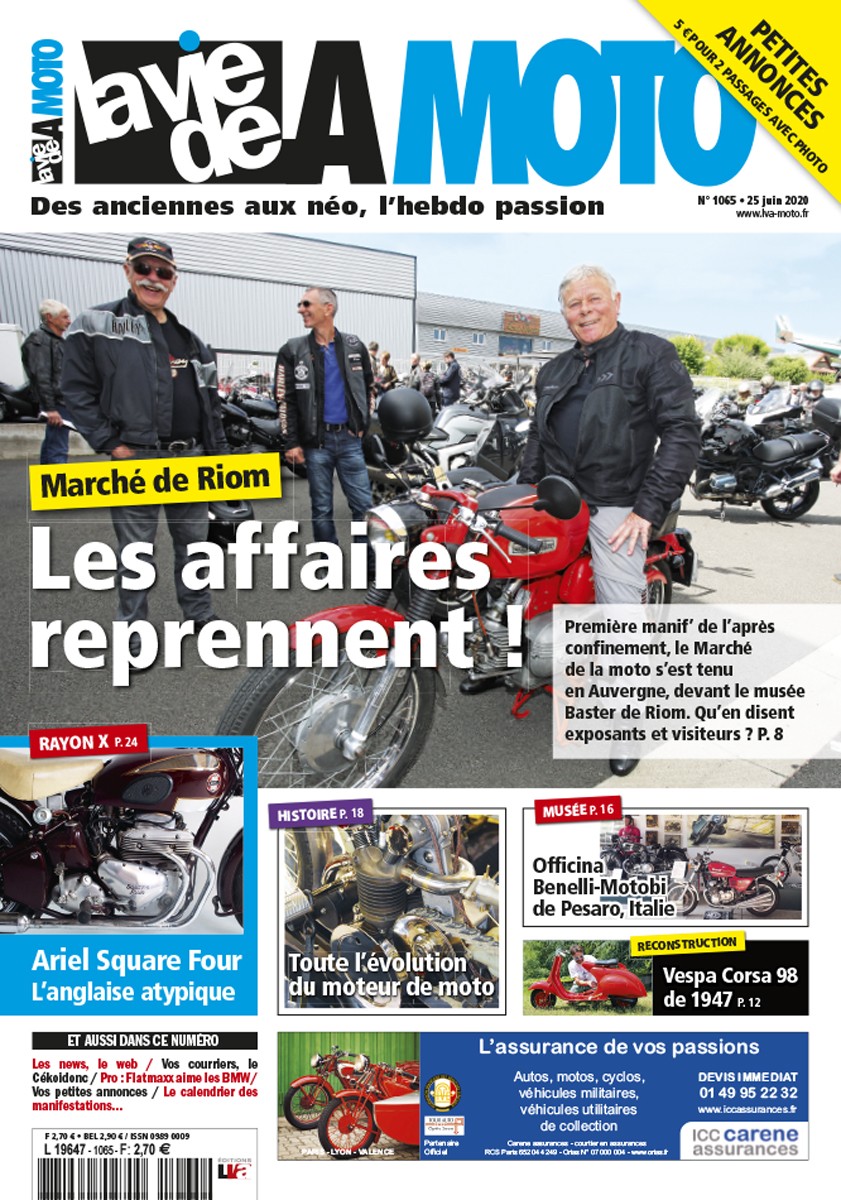 La Vie de la Moto n° 1065 du 25/06/2020