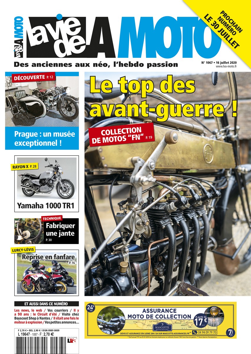 La Vie de la Moto n° 1067 du 16/07/2020