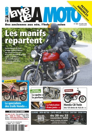 La Vie de la Moto n° 1068 du 13/08/2020