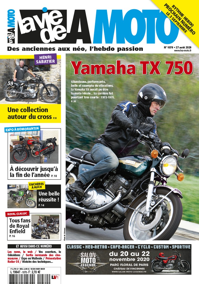 La Vie de la Moto n° 1070 du 27/08/2020