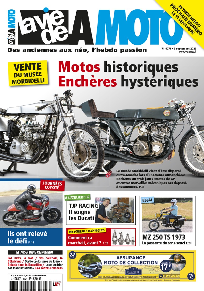 La Vie de la Moto n° 1071 du 03/09/2020