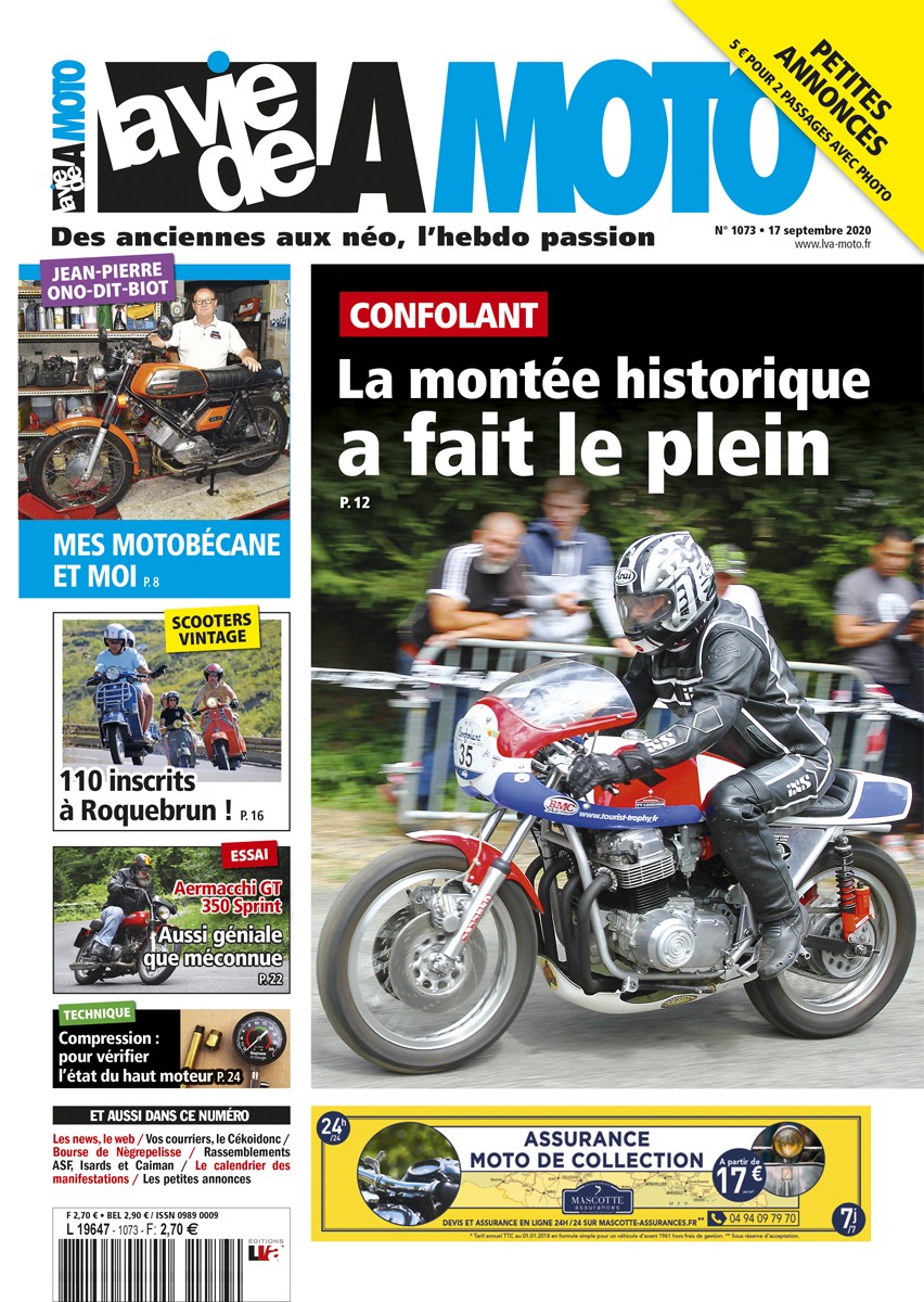 La Vie de la Moto n° 1073 du 17/09/2020