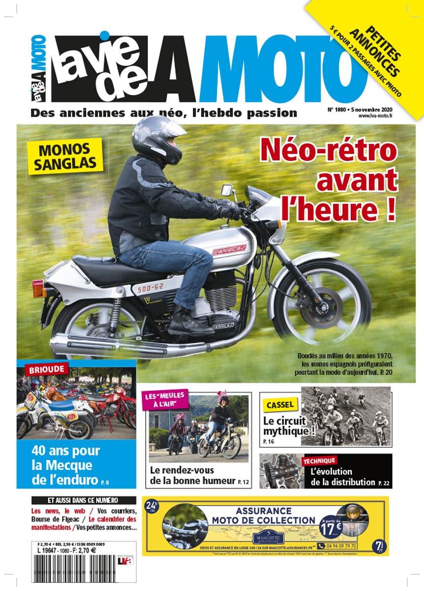 La Vie de la Moto n° 1080 du 05/11/2020