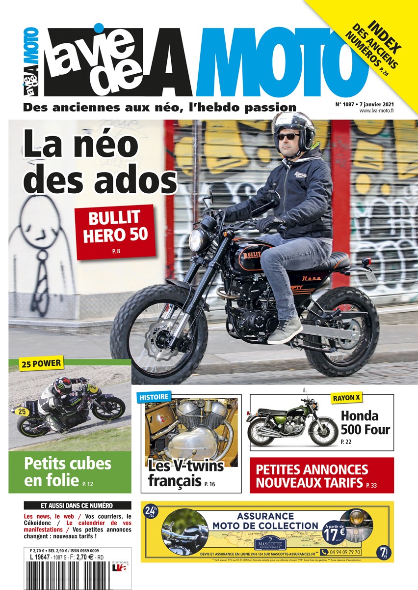 La Vie de la Moto n° 1087 du 07/01/2021