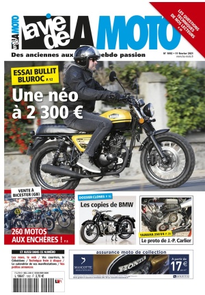 La Vie de la Moto n° 1092 du 11/02/2021