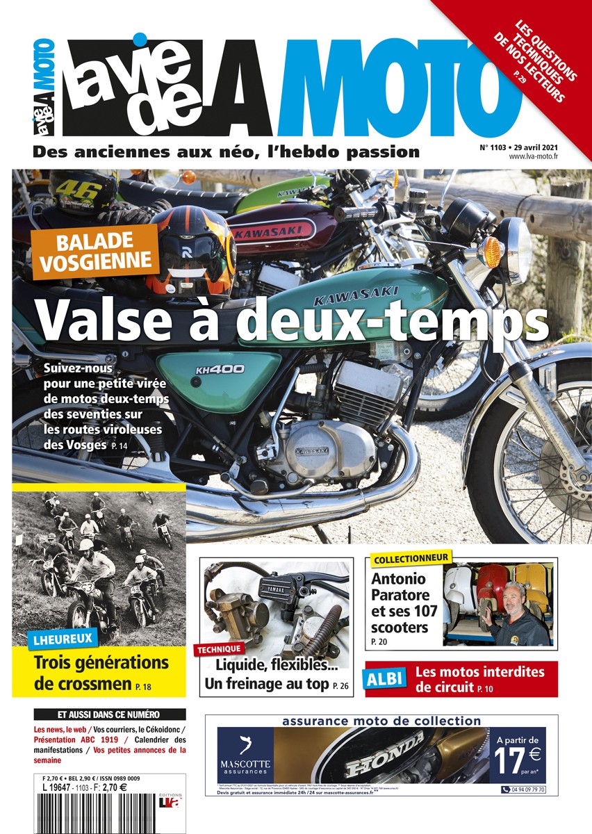 La Vie de la Moto n° 1103 du 29/04/2021