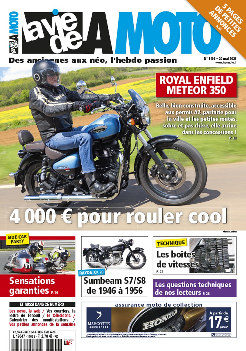 La Vie de la Moto n° 1106 du 20/05/2021