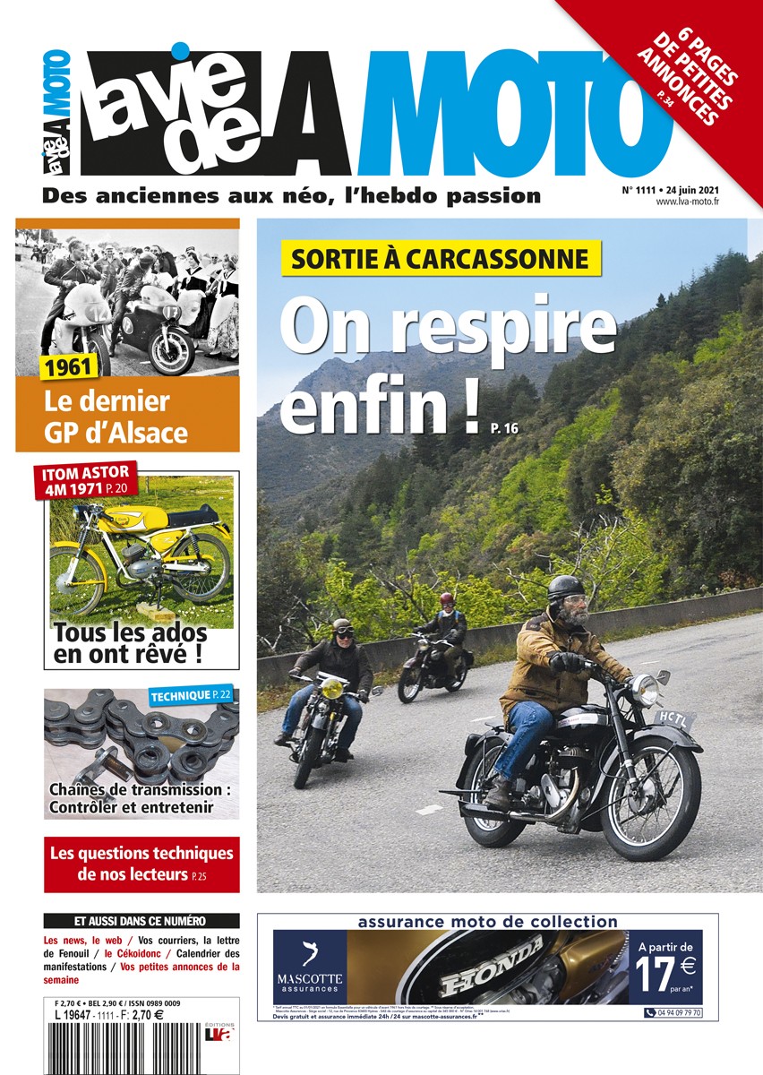 La Vie de la Moto n° 1111 du 24/06/2021