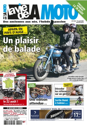 La Vie de la Moto n° 1115 du 12/08/2021