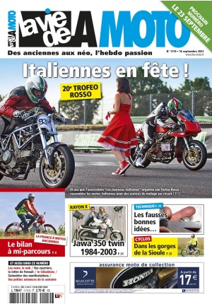 La Vie de la Moto n° 1119 du 16/09/2021