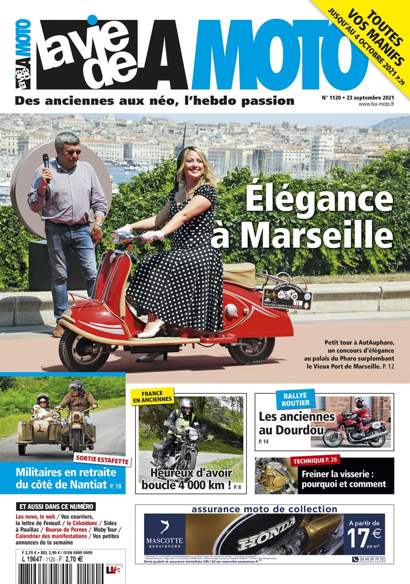 La Vie de la Moto n° 1120 du 23/09/2021