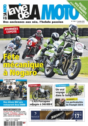 La Vie de la Moto n° 1122 du 07/10/2021