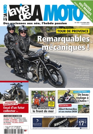 La Vie de la Moto n° 1123 du 14/10/2021