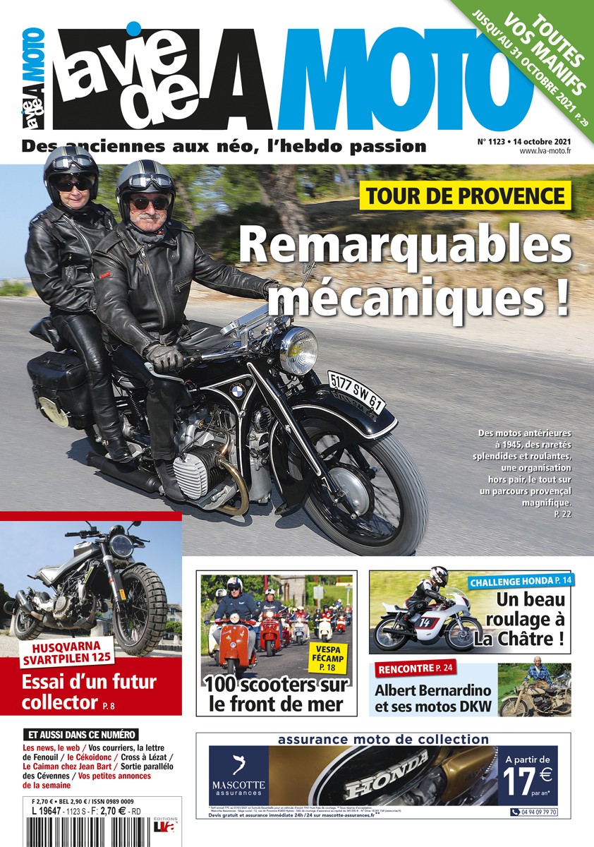 La Vie de la Moto n° 1123 du 14/10/2021